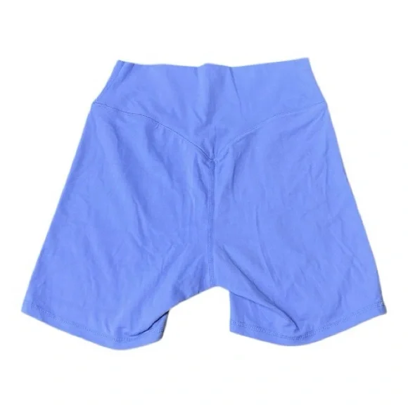 Sunzel - NWT - High-Waisted Blue/Lavender Shorts for Women - Picture 3 of 6